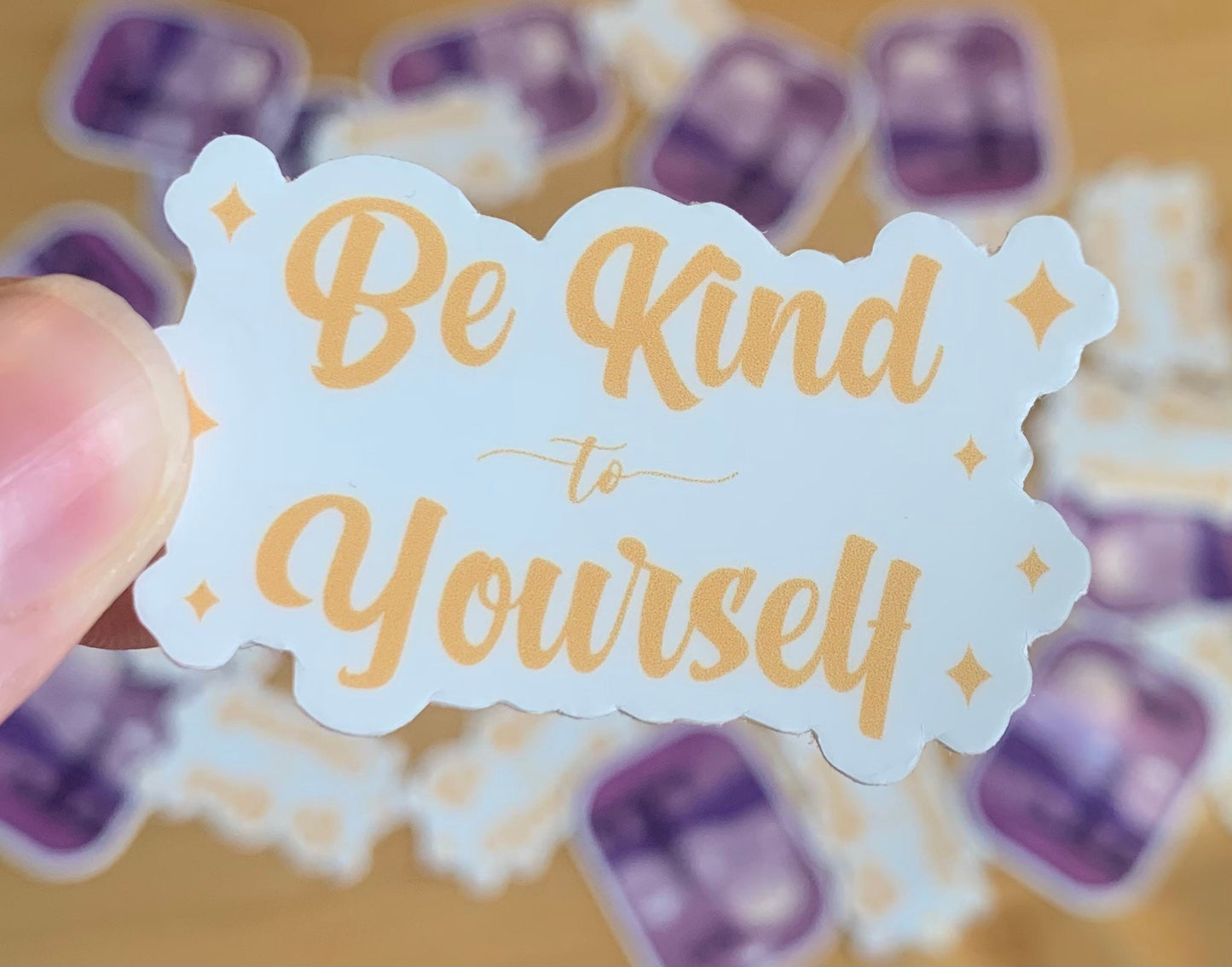 Be Kind To Yourself Vinyl Sticker